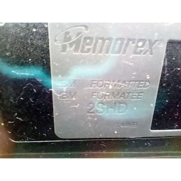 Memorex PC Formatted 3.5 Inch Computer Diskettes 10-Pack HD IBM 2SHD Vintage - Picture 5 of 16